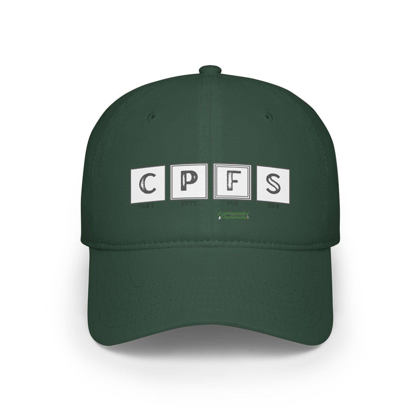 Score card CPFS (Cant putt for Sh!#) Hat