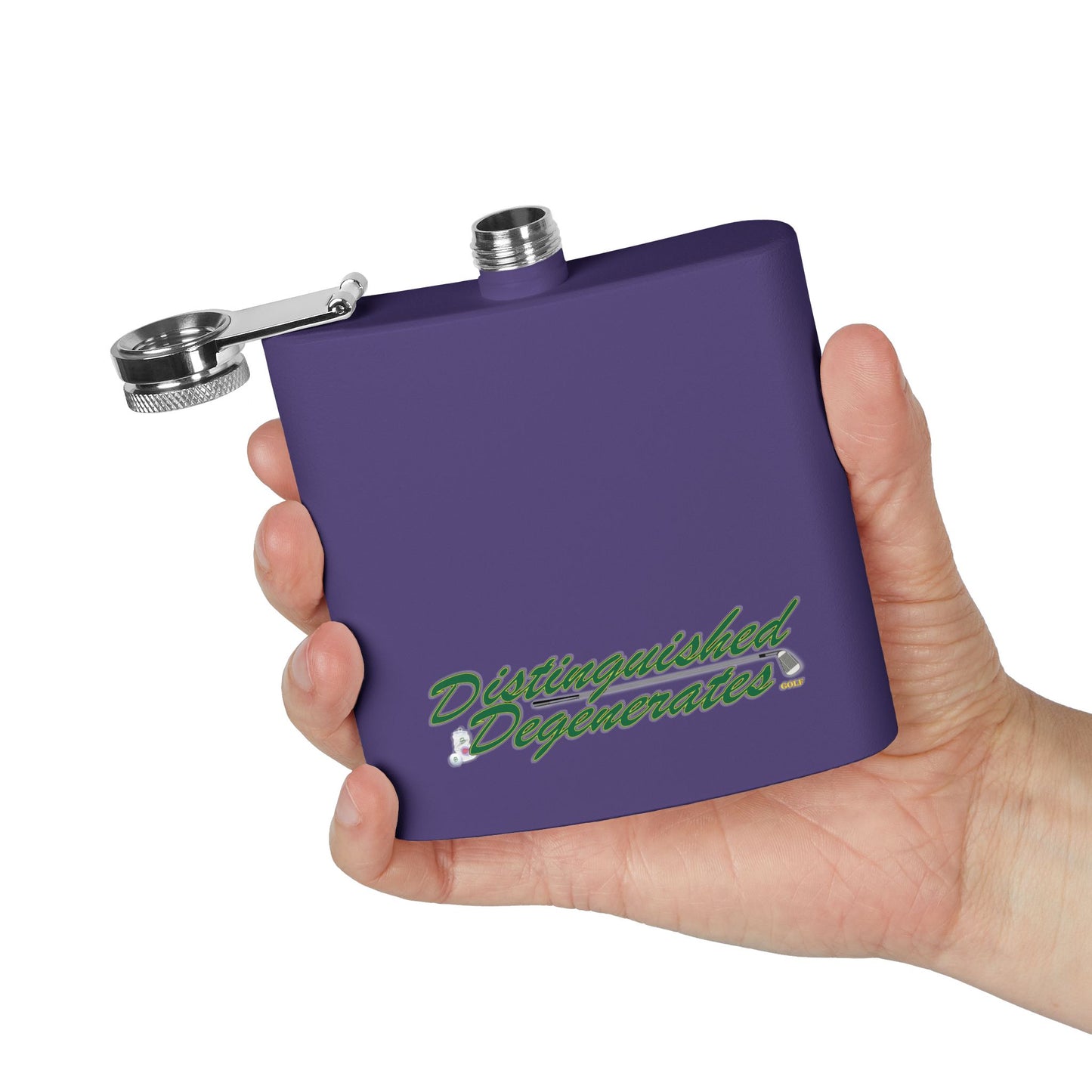Distinguished Degenerates Stainless Steel Flask