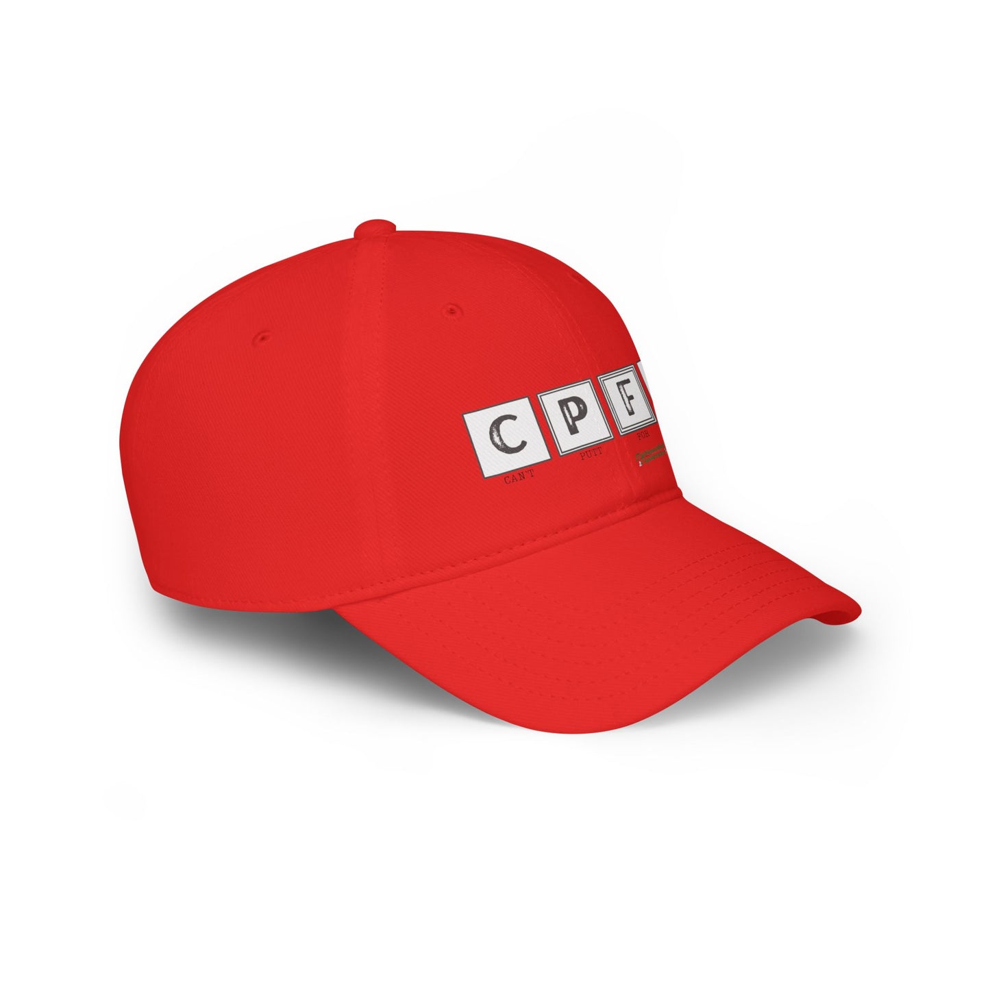 Score card CPFS (Cant putt for Sh!#) Hat