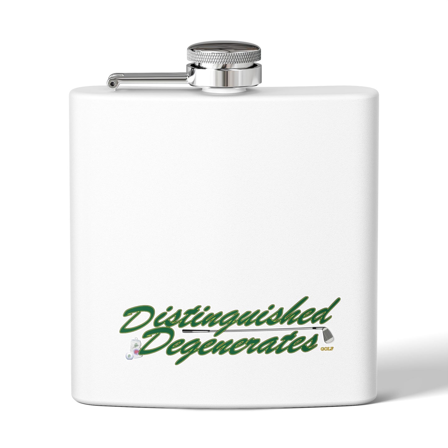 Distinguished Degenerates Stainless Steel Flask