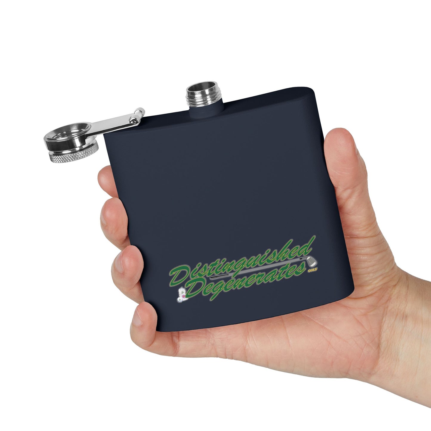 Distinguished Degenerates Stainless Steel Flask