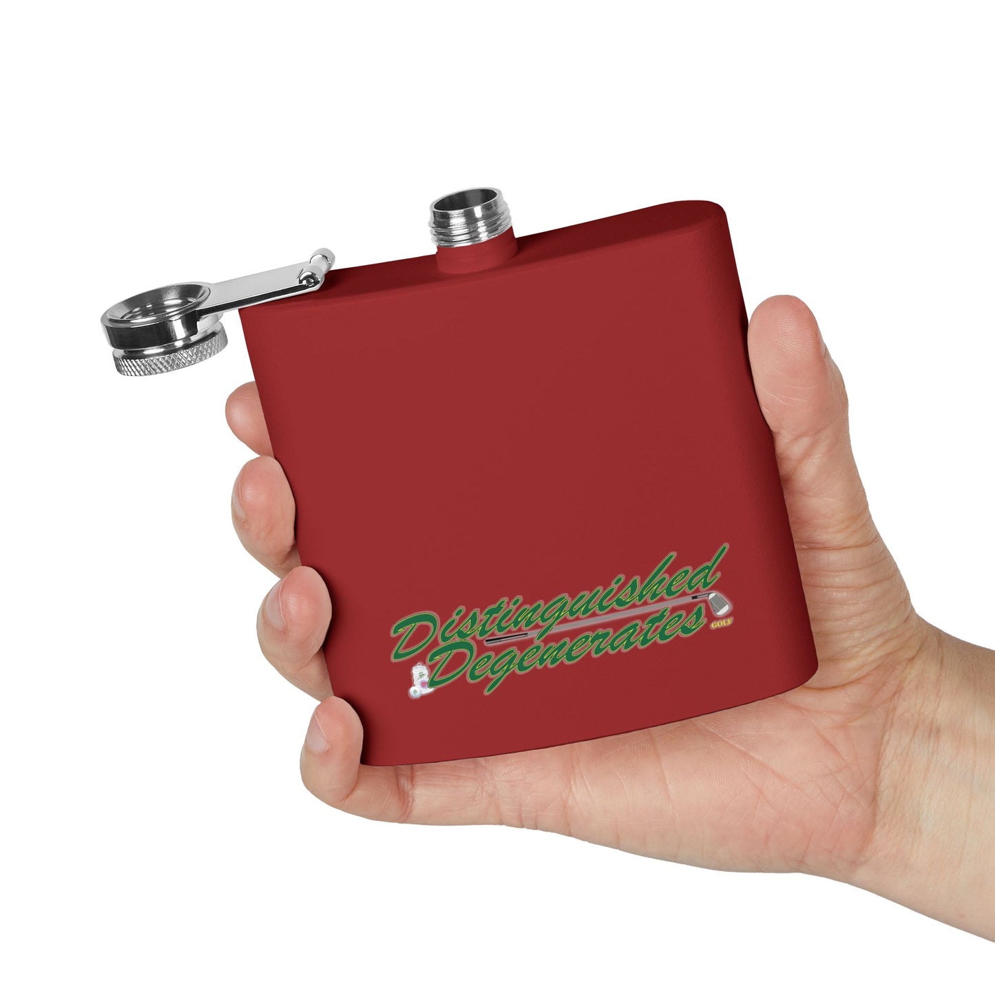 Distinguished Degenerates Stainless Steel Flask