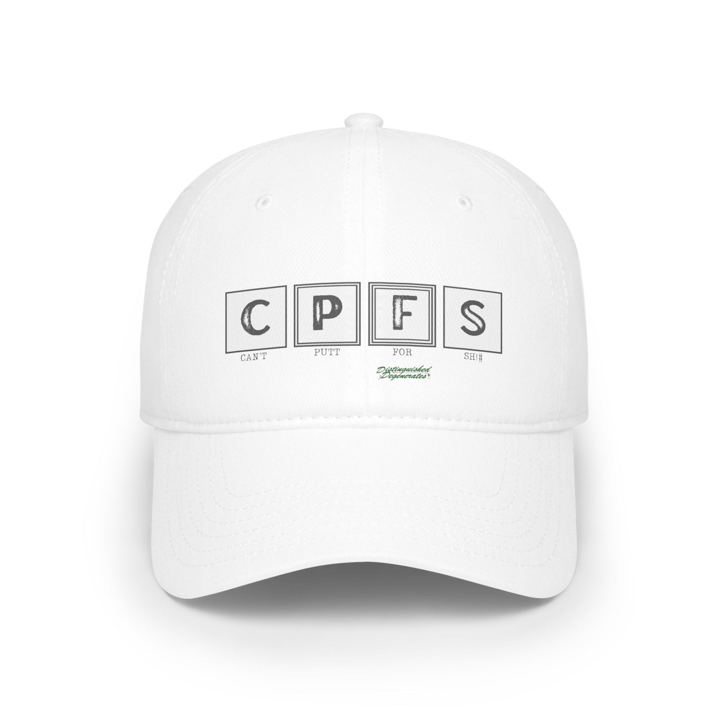 Score card CPFS (Cant putt for Sh!#) Hat