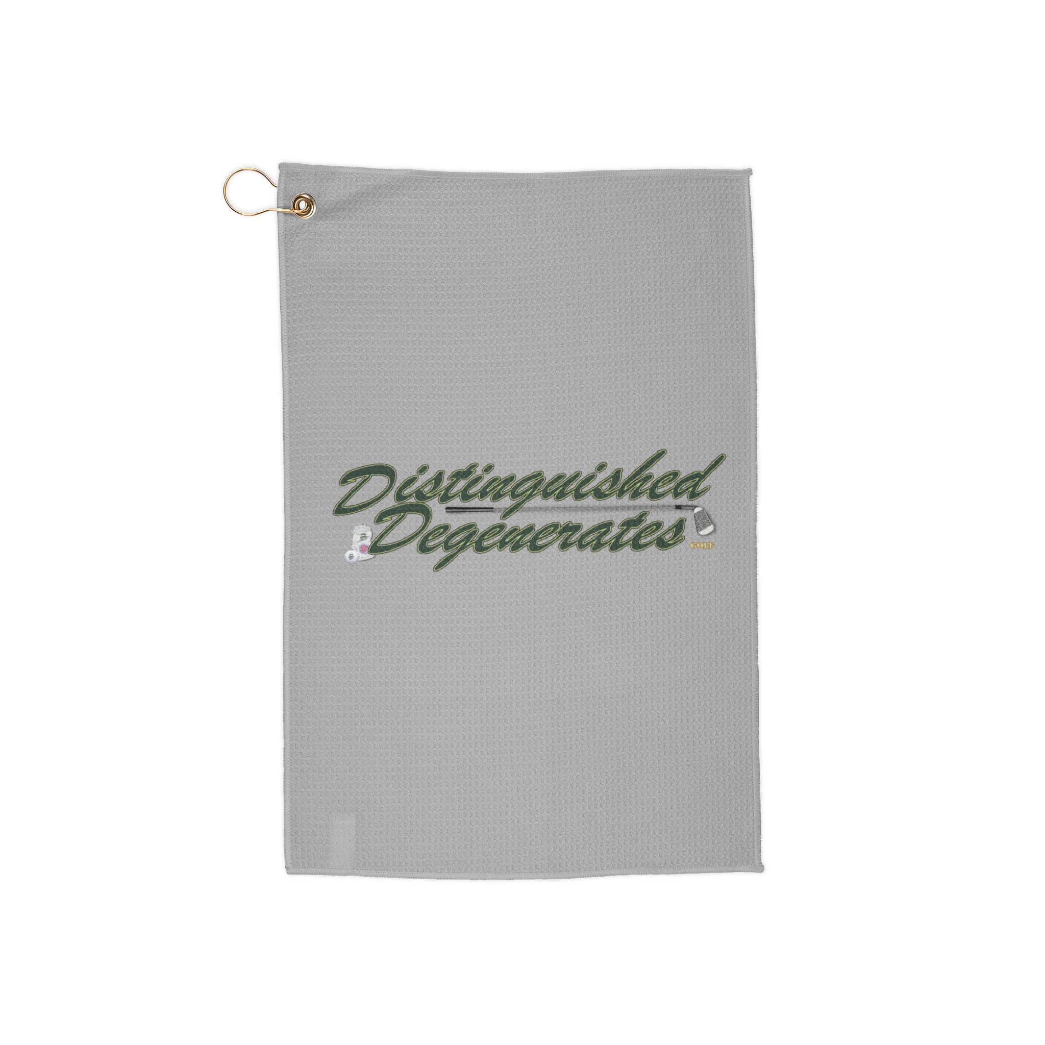 Distinguished Degenerates Golf Towels - Premium Golfing Accessories