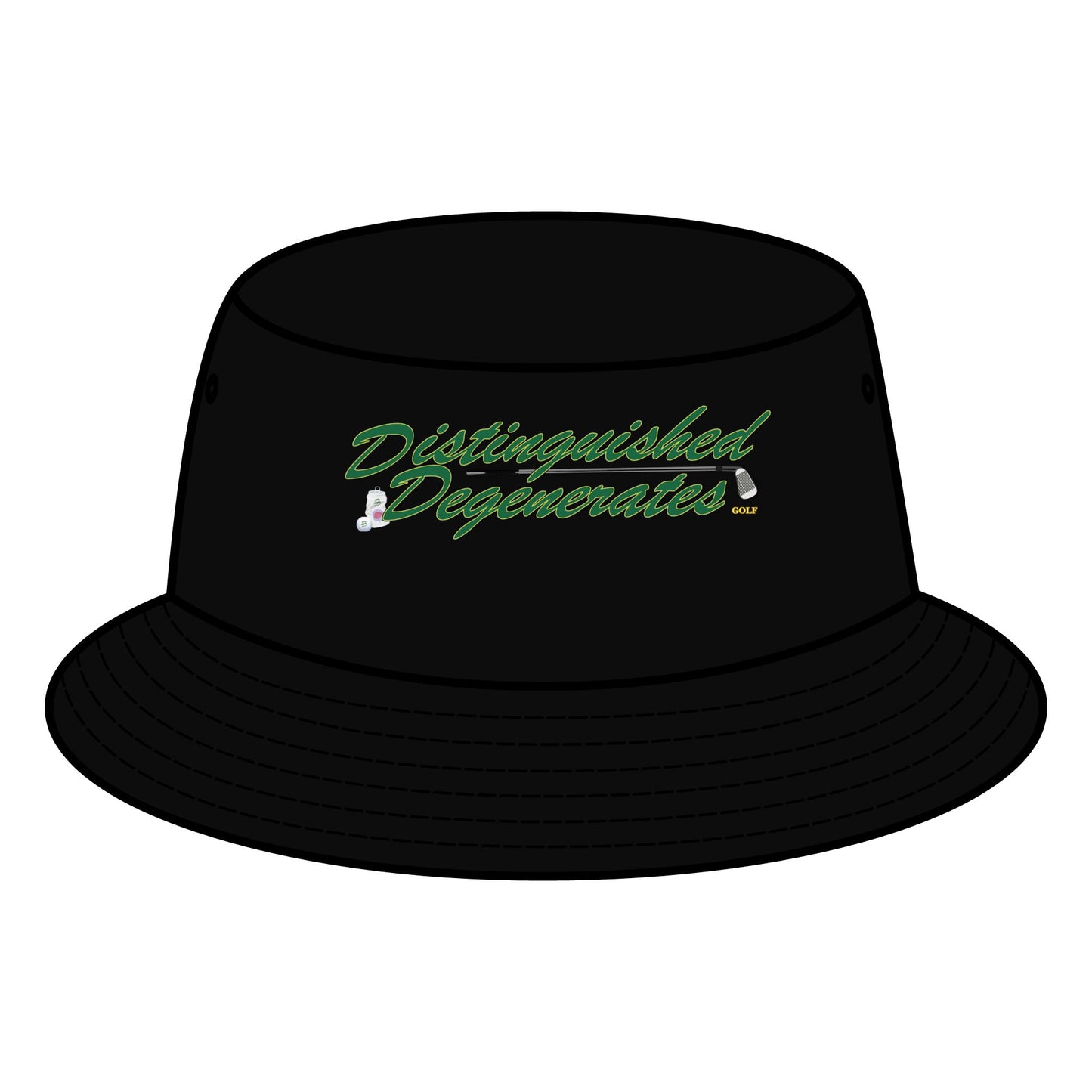 Distinguished Degenerates Golf Bucket Hat