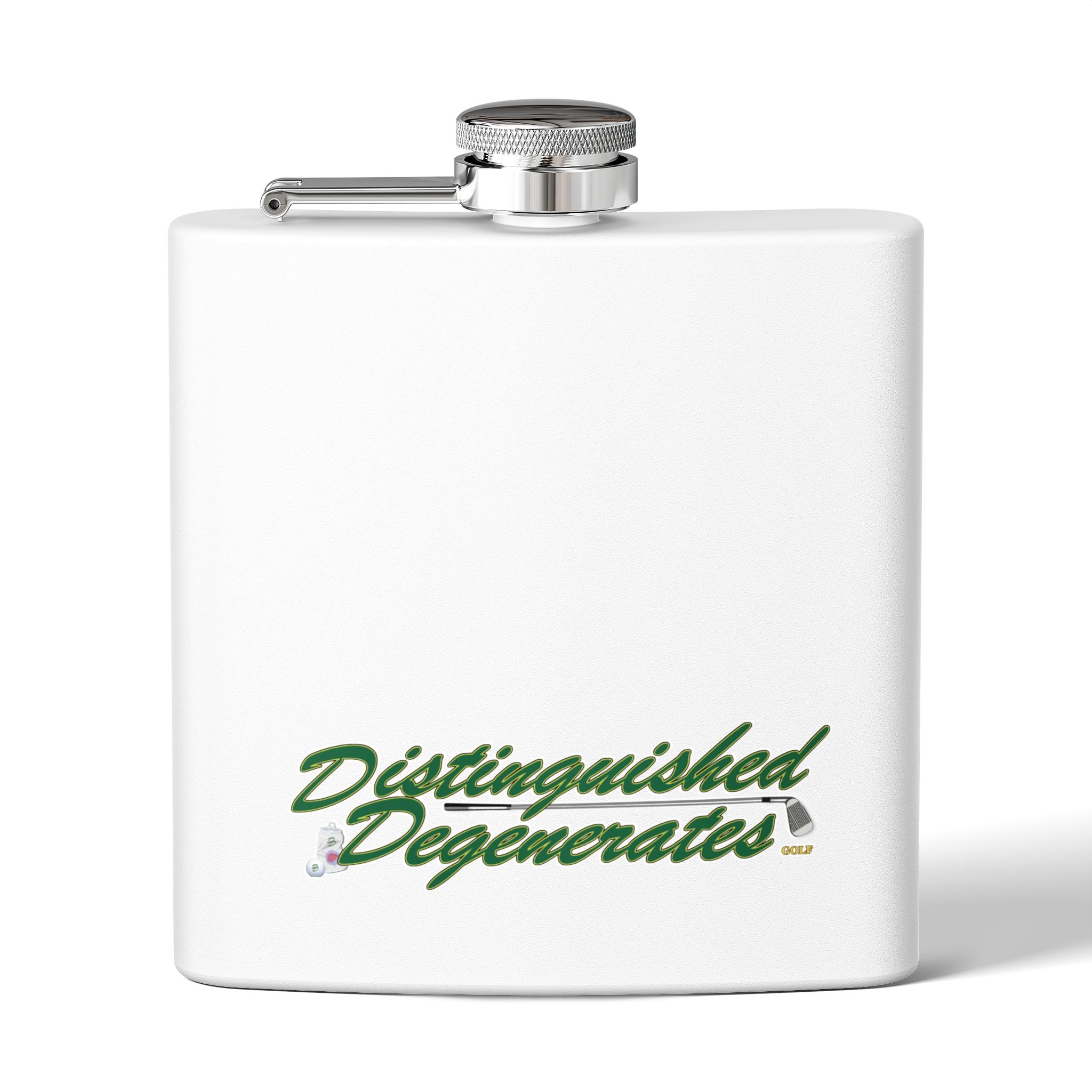Distinguished Degenerates Stainless Steel Flask