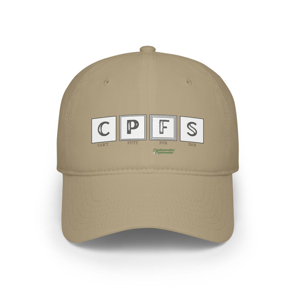 Score card CPFS (Cant putt for Sh!#) Hat