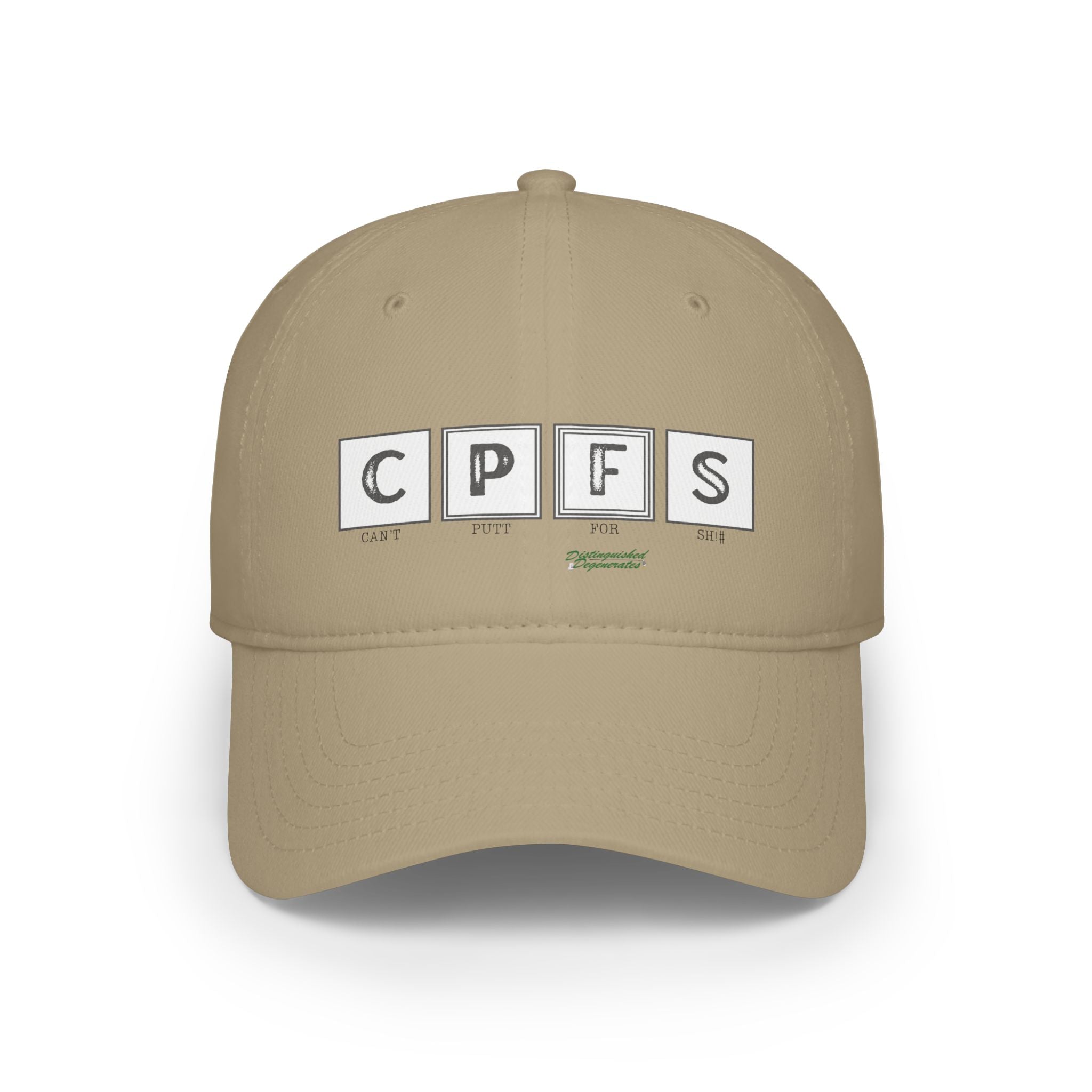 Score card CPFS (Cant putt for Sh!#) Hat