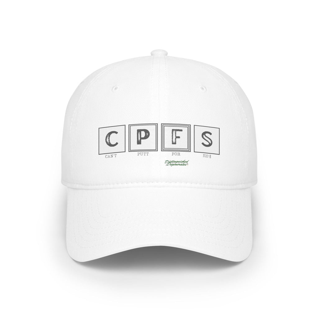 Score card CPFS (Cant putt for Sh!#) Hat
