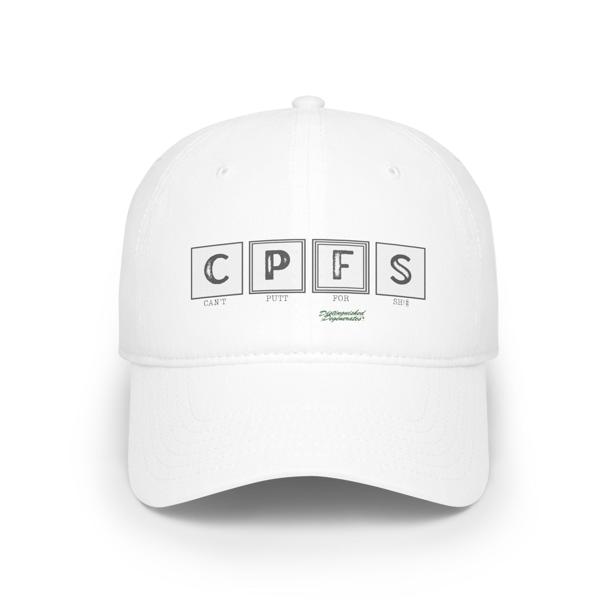 Score card CPFS (Cant putt for Sh!#) Hat