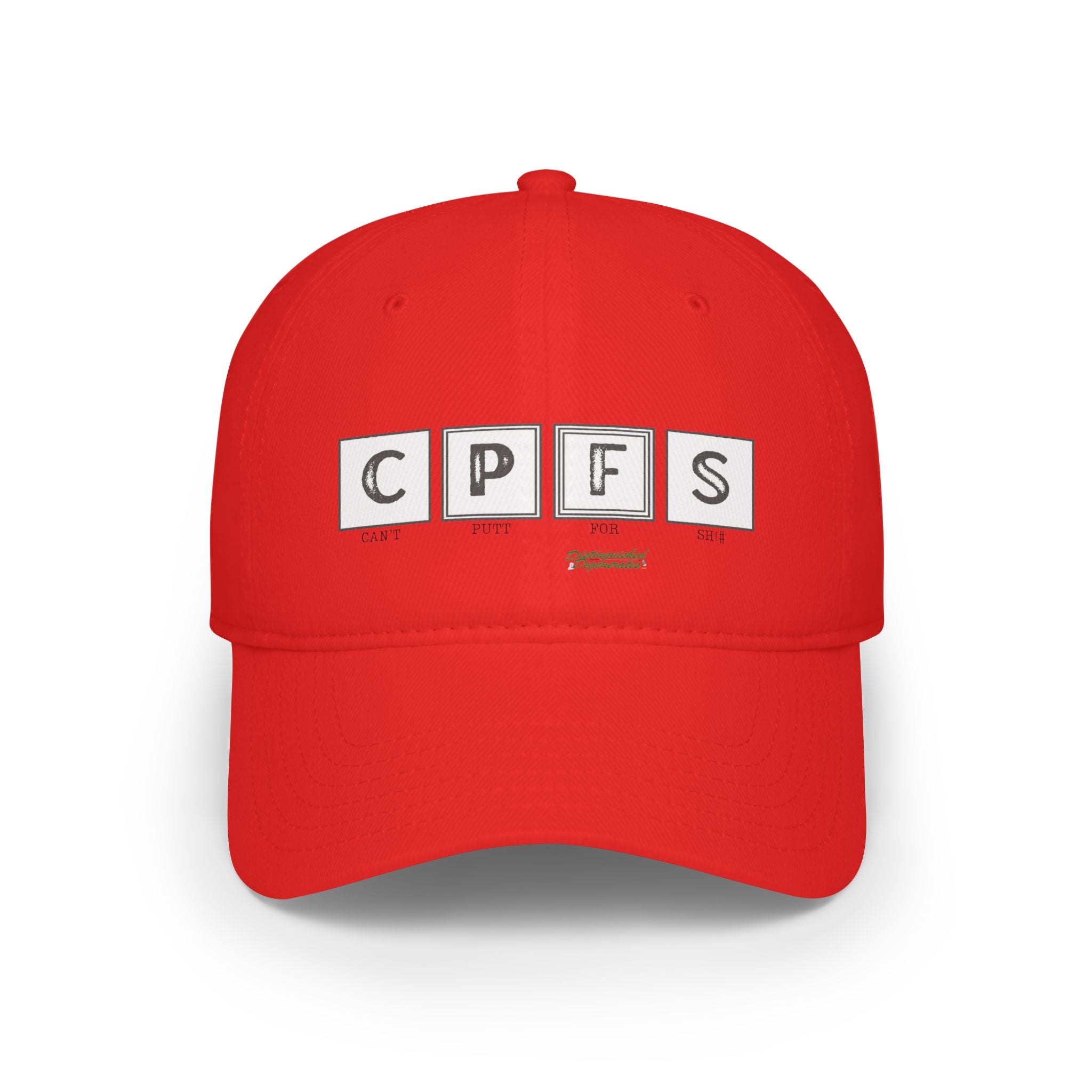Score card CPFS (Cant putt for Sh!#) Hat