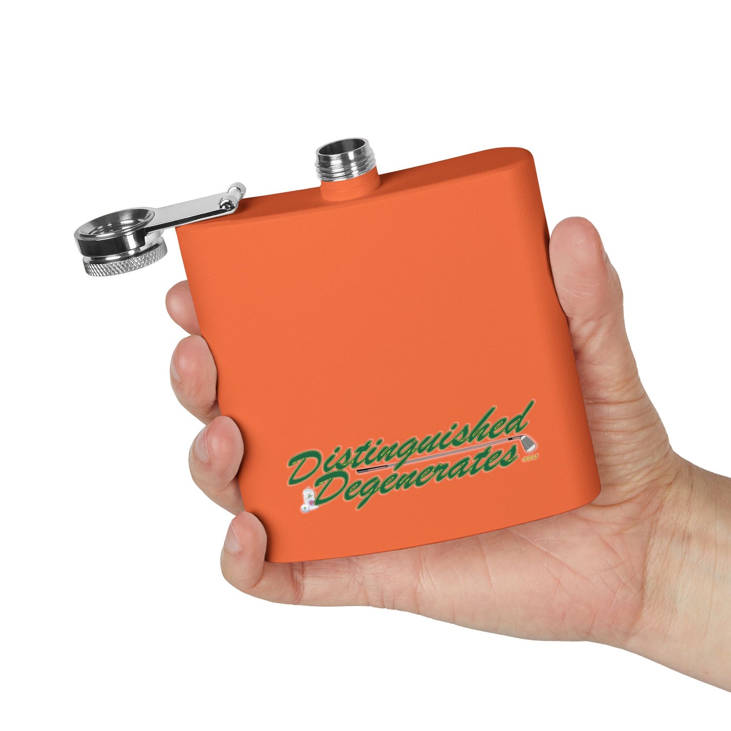 Distinguished Degenerates Stainless Steel Flask